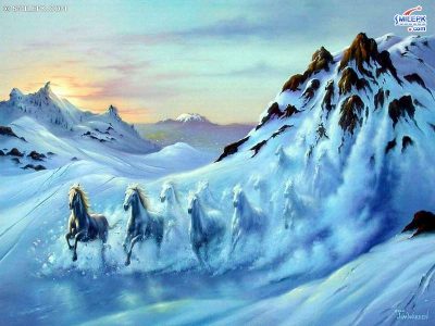 avalanche-snow-horses-free-desktop-wallpaper